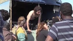 VOICED : Foreign volunteers flock to Calais to help migrants News Clip