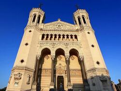 Old quarter of Lyon Stock Footage