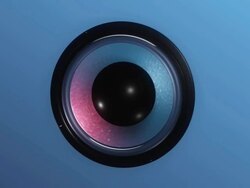 3D Loudspeaker  v.1 HD1080 Stock Footage