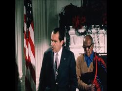 SYND 16/12/1970 SACRED LAKE RETURNED TO NATIVE AMERICAN INDIANS News Clip