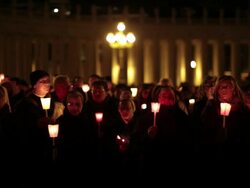 General views Around Vatican City Stock Footage