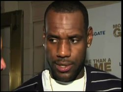 NBA star Lebron James host hometown screening of documentary News Clip