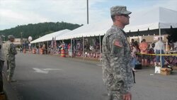 Chattanooga Memorial Continues after the Shooting Stock Footage