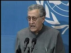 UN special envoy Brahimi on Iraq's future News Clip