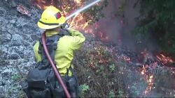 Officials say a late fall wildfire in Northern California is now nearly three quarters fully contained.  The has destroyed more than a dozen homes and forced about 100 people to flee the scenic Big Sur region overlooking the Pacific Ocean. News Clip