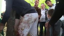 CLEAN : Sheep slaughter and gifts to welcome summer in Kosovo News Clip