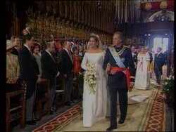 Spain - Royal Wedding News Clip