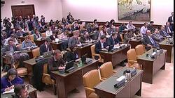 European Central Bank head Mario Draghi comments on euro exchange rate debate News Clip