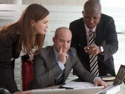 Business Team Stock Footage
