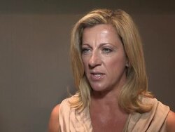INTERVIEW: Sally Gunnell Stock Footage
