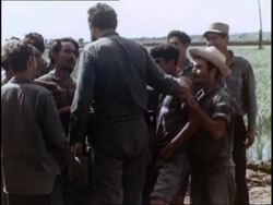 Cuban propaganda film covering the history of the Communist revolution and the aftermath Stock Footage