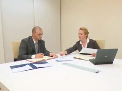 Office Workers Stock Footage