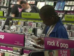 HMV Music Store Interiors News Clip