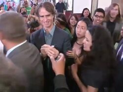 Jay Roach greets fans at The Campaign After Party Stock Footage