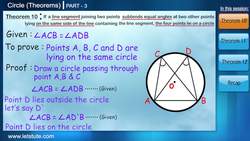Circle Theorems - Part 3 Instructional Video