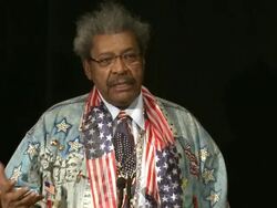 SPEECH: Don King talks about how this film helps fight injustice Stock Footage