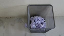 Paper Toss Stock Footage