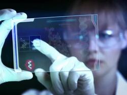 Scientist working at the chemistry laboratory. Stock Footage