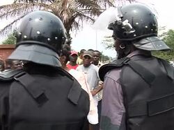 CLEAN: Troops deployed ahead of Gabon vote results News Clip