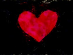 Art Heart Stock Footage