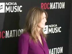 Ellen Pompeo, Chris Ivery at 2013 Roc Nation Pre-Grammy Brunch 2/9/2013 in West Hollywood, CA.(Footage by WireImage Video/Getty Images Entertainment Video) Stock Footage