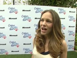 INTERVIEW: Susan Downey on what brings her out at Children Mending Hearts 4th Annual Spring Benefit on 4/22/12 in Pacific Palisades, CA. Stock Footage