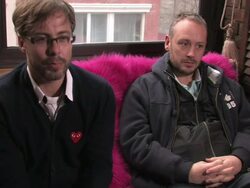 Basement Jaxx Interview (clip 13) Stock Footage