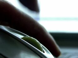 The laptop mouse Stock Footage