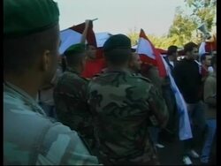 Students call for Syrian forces to withdraw News Clip