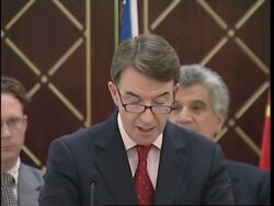 EU trade chief Mandelson on textile deal News Clip