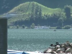 lake sarnen Stock Footage
