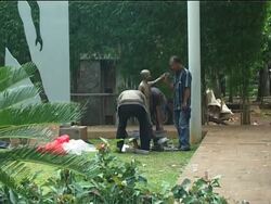 Statue of President Obama as a child prepared for unveiling News Clip