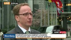 Breugel Director Doesn't Expect Much From Brexit Letter News Clip