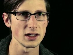 Teen Daze Interview (clip 7) Stock Footage