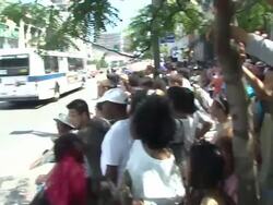 The Apollo Theater Pays Public Tribute To Michael Jackson - June 30, 2009 Stock Footage
