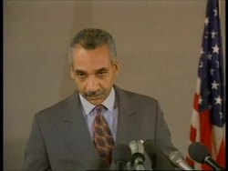 USA: OKLAHOMA CITY BOMBING: FBI ISSUE NEW SKETCH OF SUSPECT News Clip