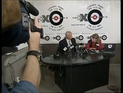 RUSSIA: MIKHAIL GORBACHEV ON KURSK TRAGEDY News Clip