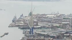 The Spinnaker Tower Aerials News Clip