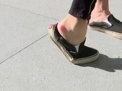 Jo Whiley at Celebrity Sightings in London on March 21, 2014 in London, England. Stock Footage