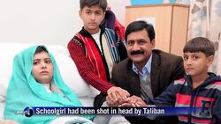 VOICED - Pakistan's Malala discharged from British News Clip