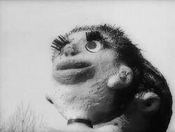 Float displays destroyed after European carnivals Stock Footage