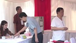 CLEAN : Muslim Indonesia's capital votes amid religious tension News Clip