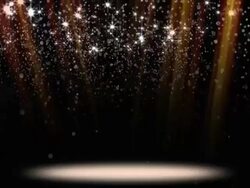 Confetti Glitter Spotlight Loop Stock Footage