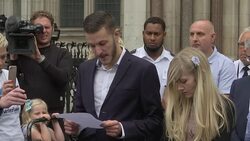 Father of Charlie Gard makes an emotional statement outside court News Clip