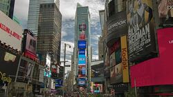 Times Square New York Stock Footage