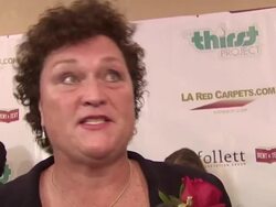 INTERVIEW: Dot Jones on learning about Thirst Project, on 1 billion people being without clean drinking water, on supporting the cause and on what's coming up next season on Gle Stock Footage