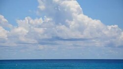 sky and sea Stock Footage