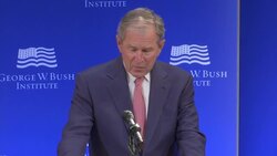Bush: Bigotry, white supremacy is un-American News Clip