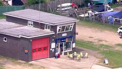 RNLI Littlestone Lifeboat Station  - Group of migrants rescued from sinking inflatable boat in the English Channel News Clip