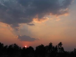 Sunrise Timelapse Stock Footage